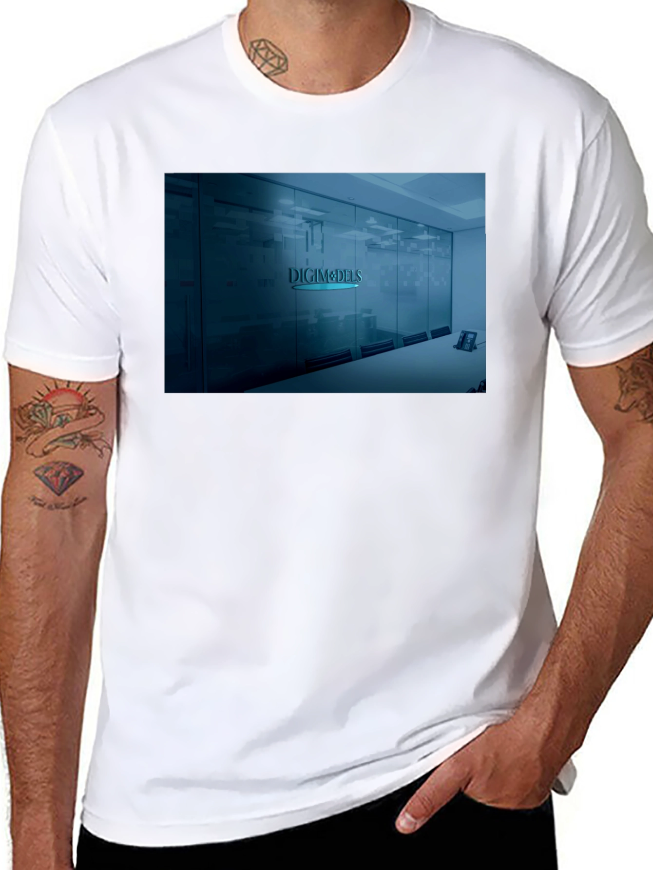 Modern DigiModels Graphic Tee