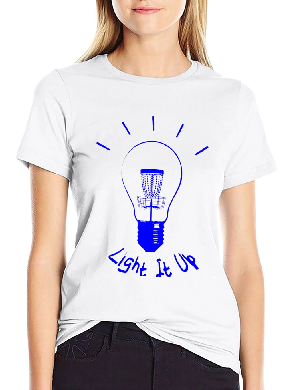 Light It Up Disc Golf T-Shirt