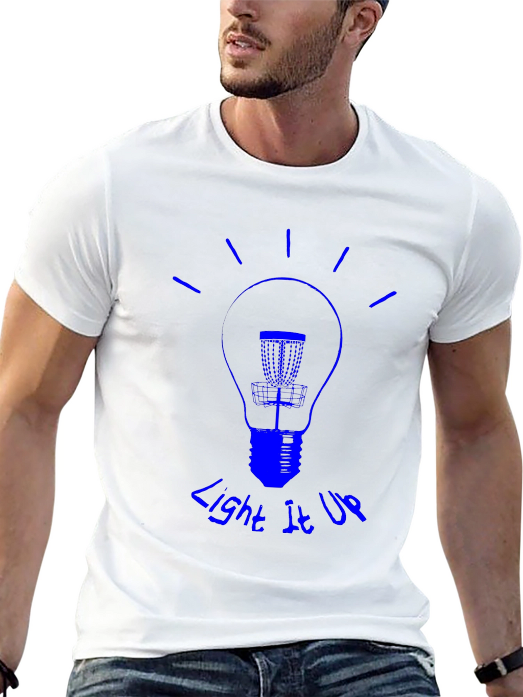 Light It Up Disc Golf T-Shirt