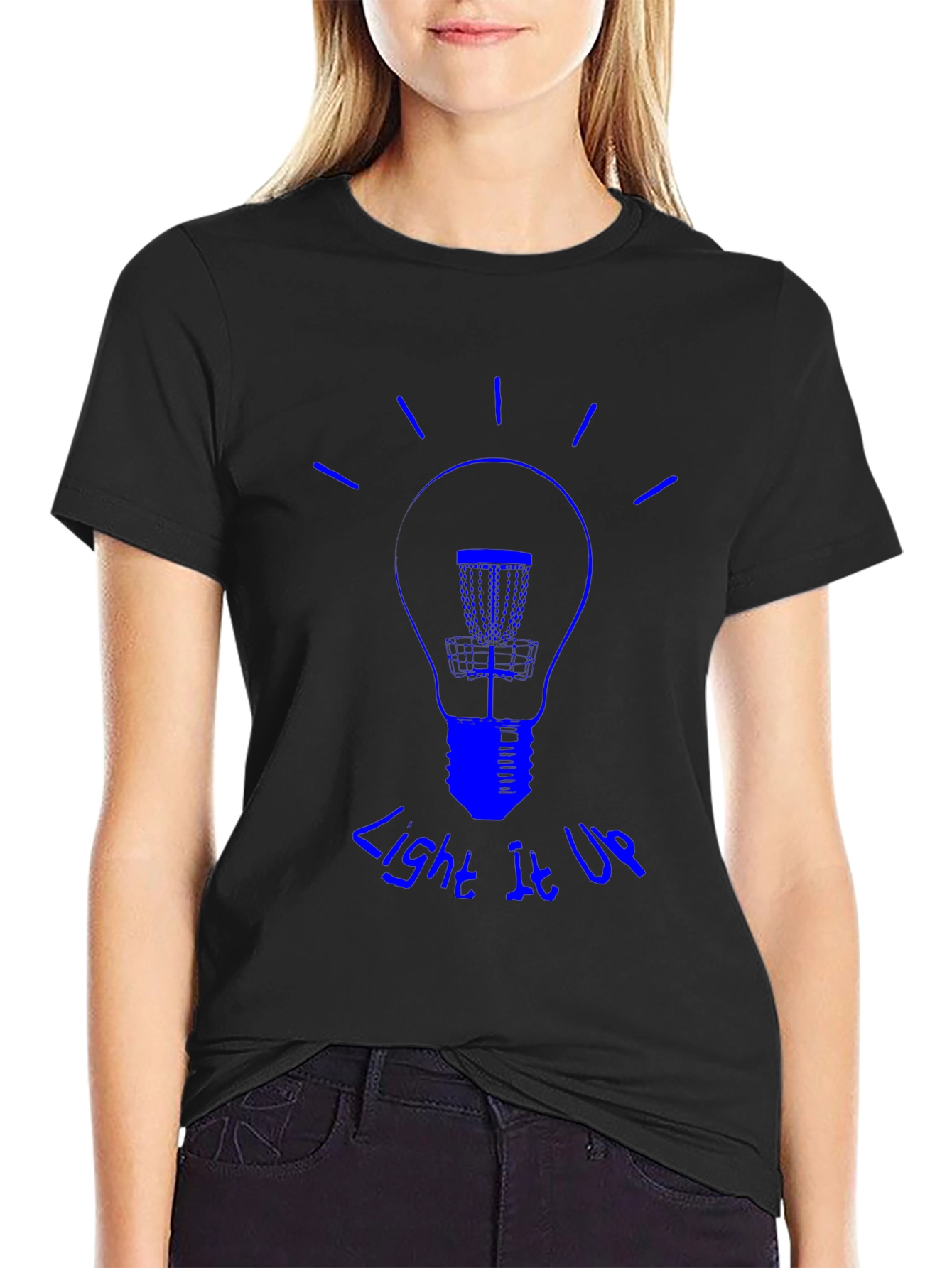 Light It Up Disc Golf T-Shirt