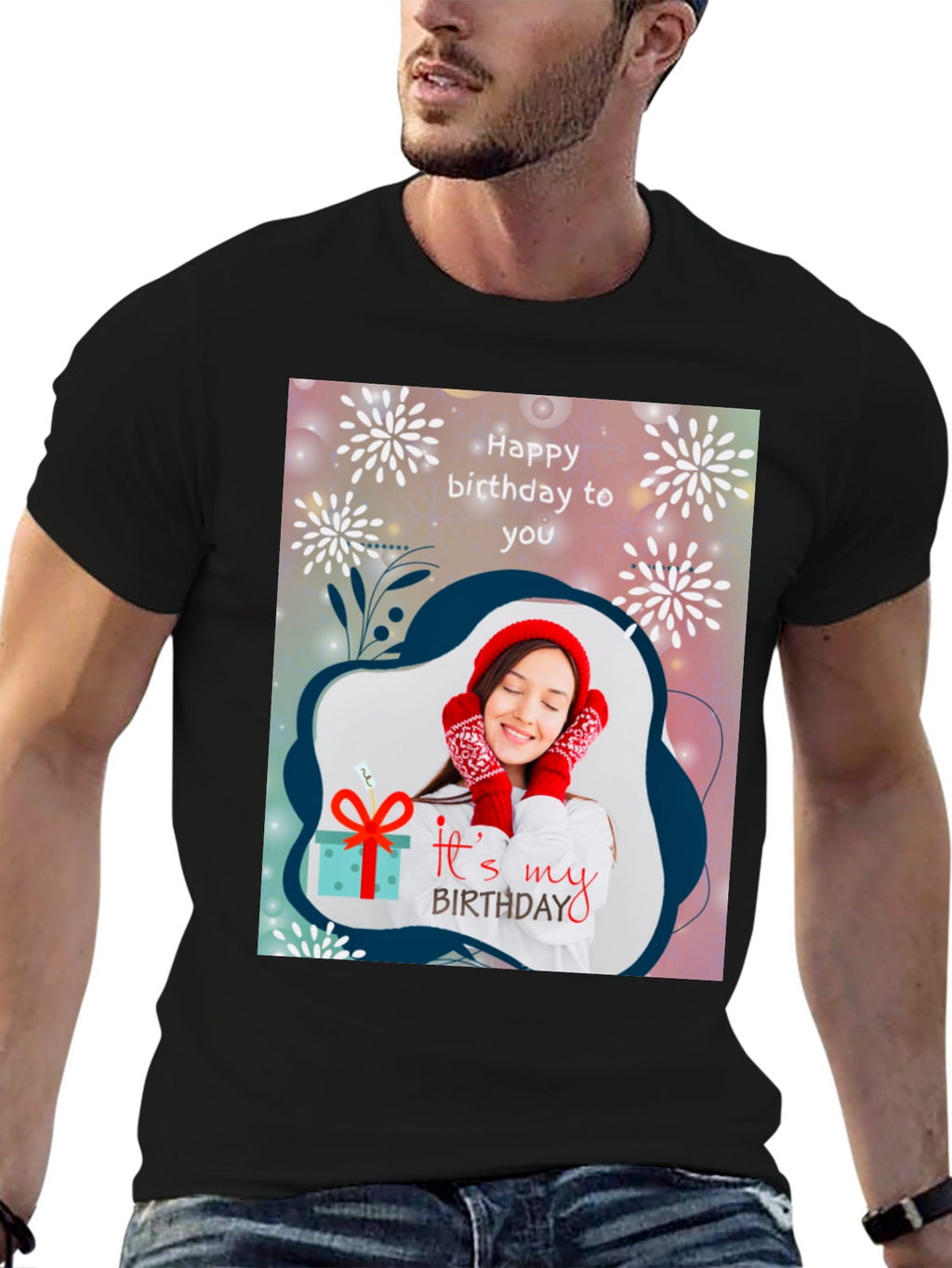 Birthday Theme Graphic T-Shirt - Soft Cotton Tee