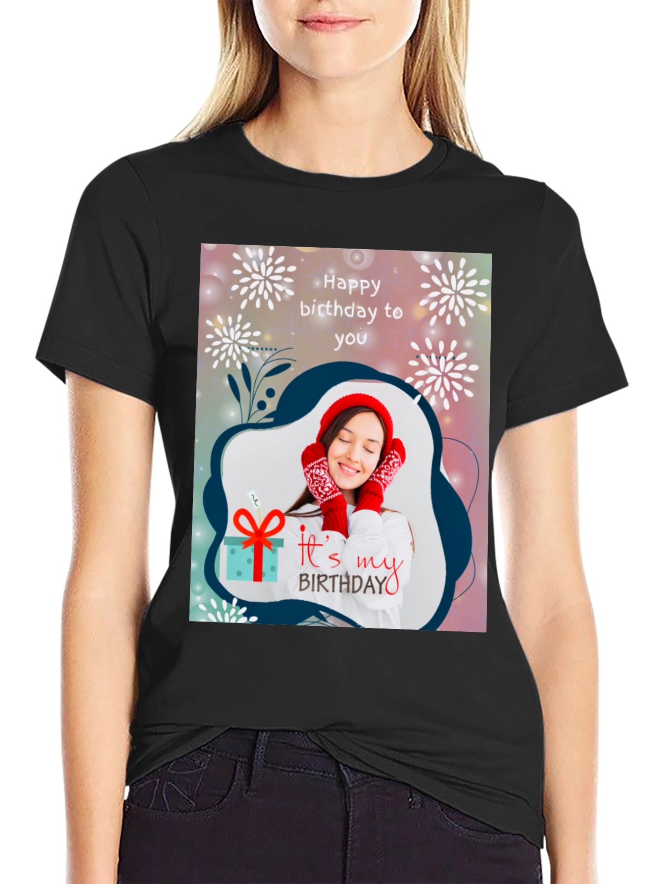 Birthday Theme Graphic T-Shirt - Soft Cotton Tee