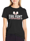 Egg Hunt Supervisor Easter T-Shirt