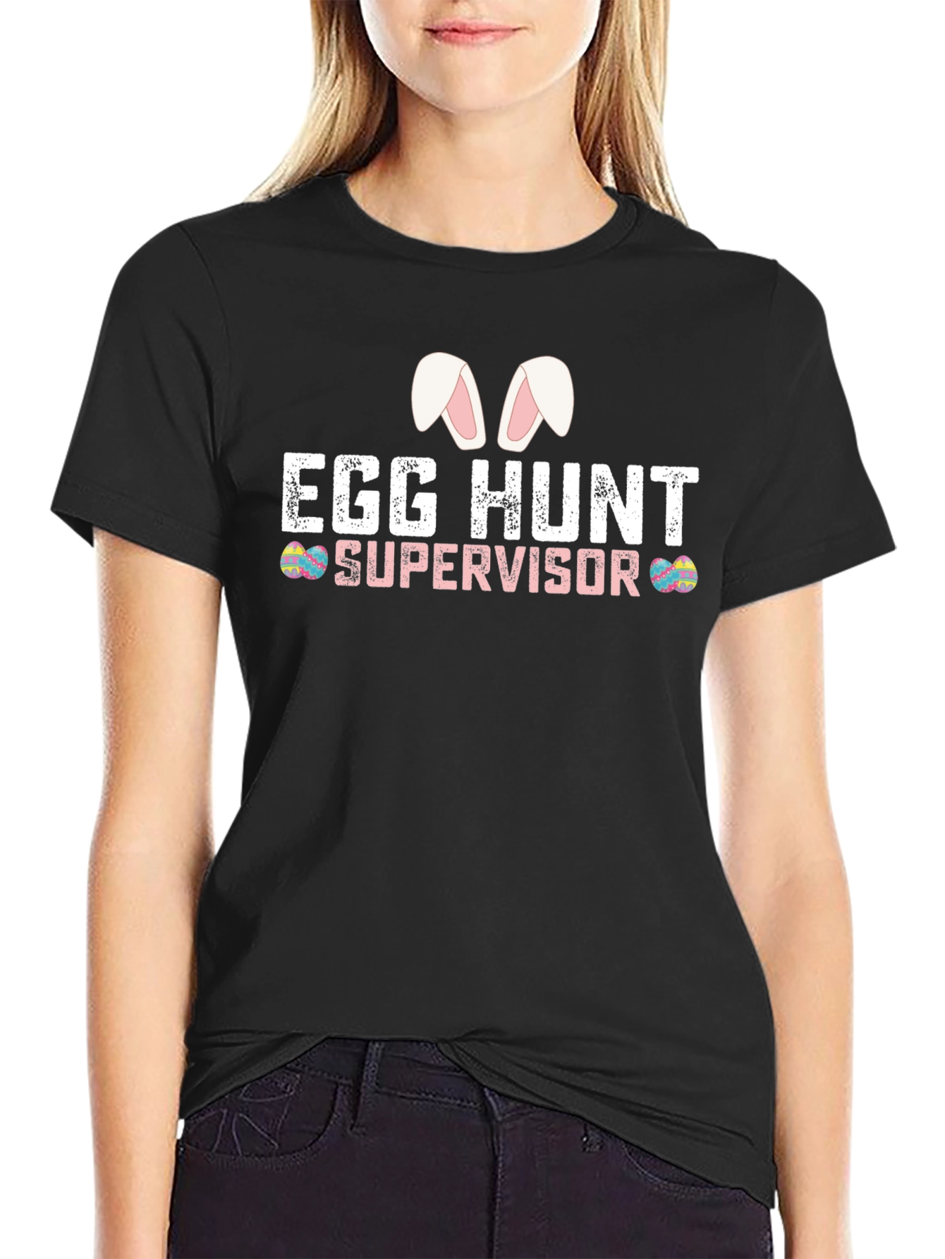 Egg Hunt Supervisor Easter T-Shirt
