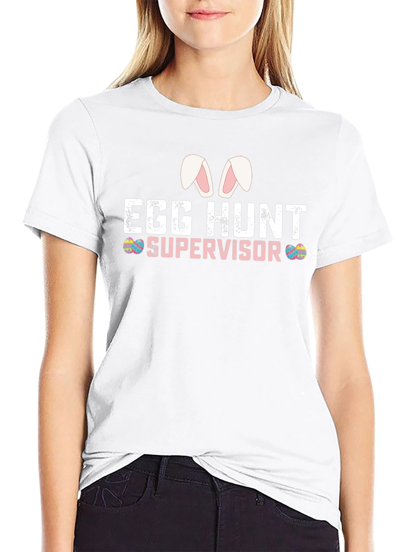 Egg Hunt Supervisor Easter T-Shirt
