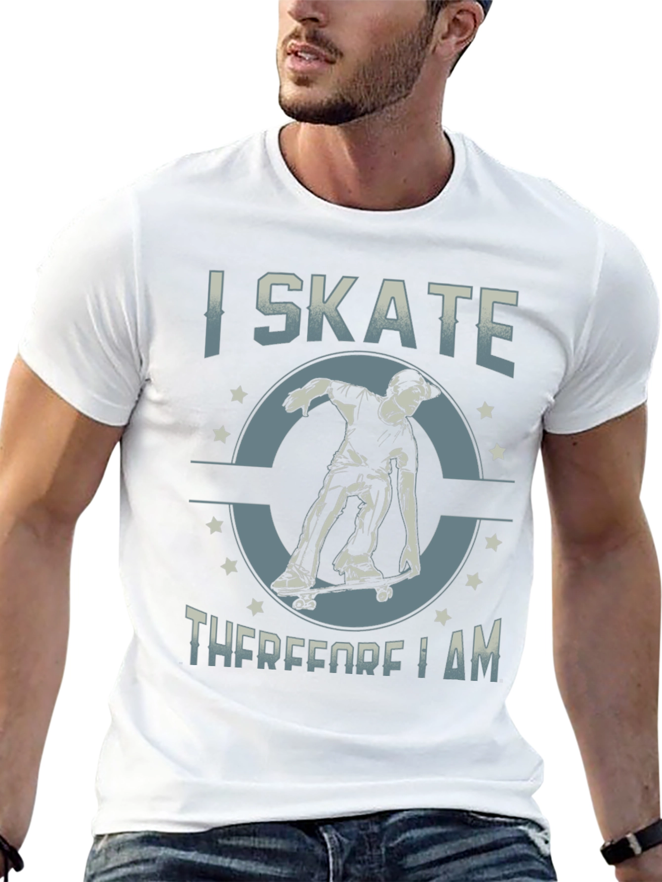 I Skate Therefore I Am T-Shirt