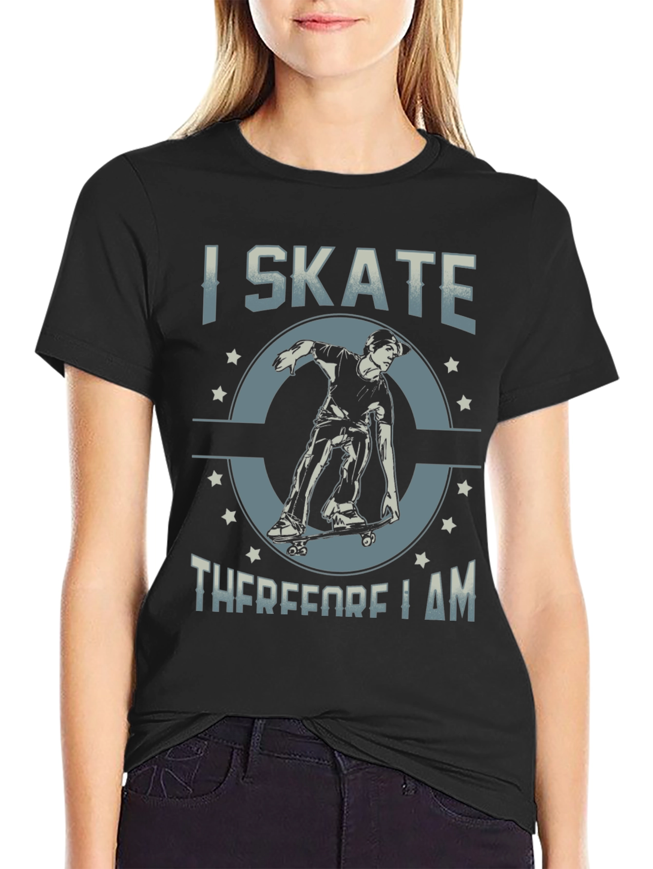 I Skate Therefore I Am T-Shirt