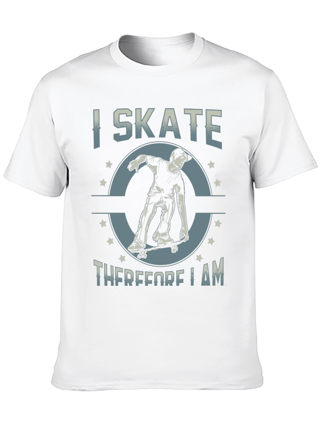 I Skate Therefore I Am T-Shirt