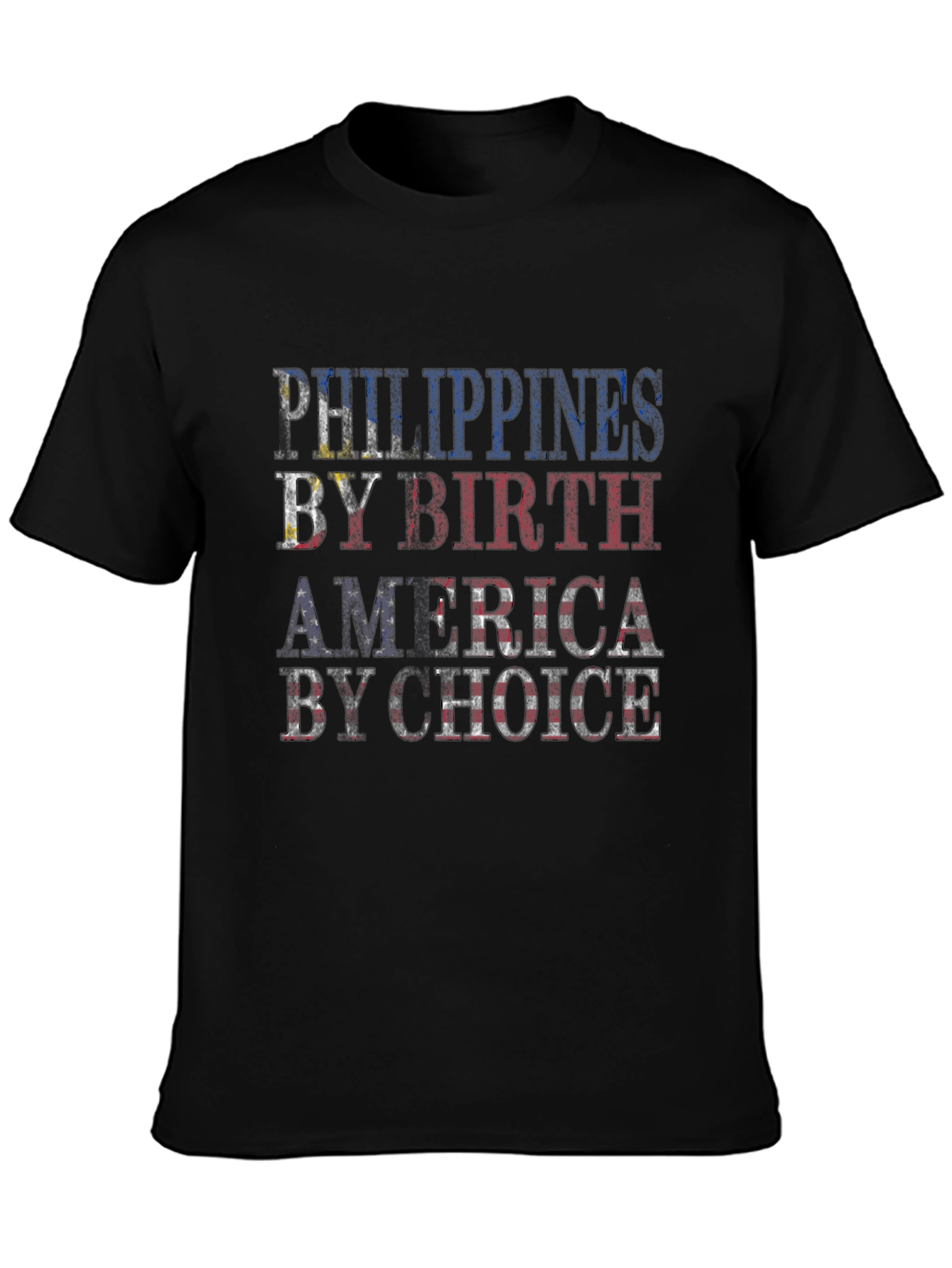 Philippines By Birth America By Choice T-Shirt