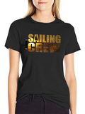 Sailing Crew Graphic Tee