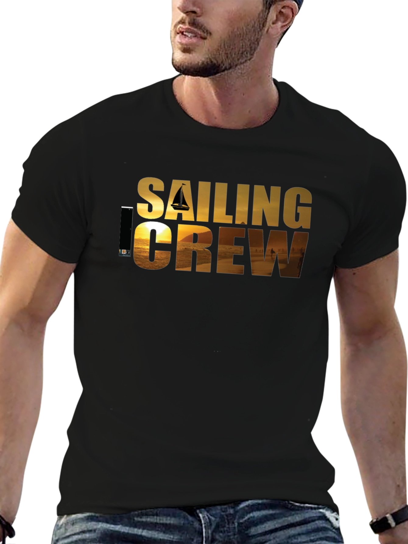 Sailing Crew Graphic Tee