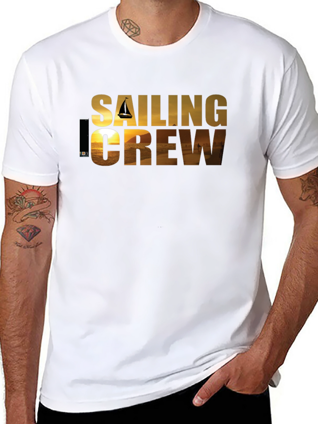 Sailing Crew Graphic Tee