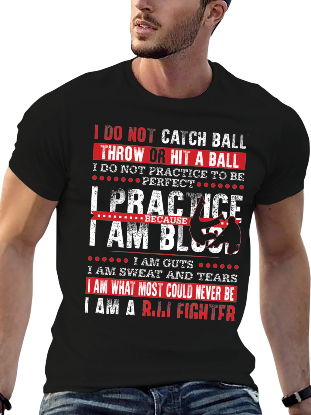 R.L.I Fighter Graphic T-Shirt