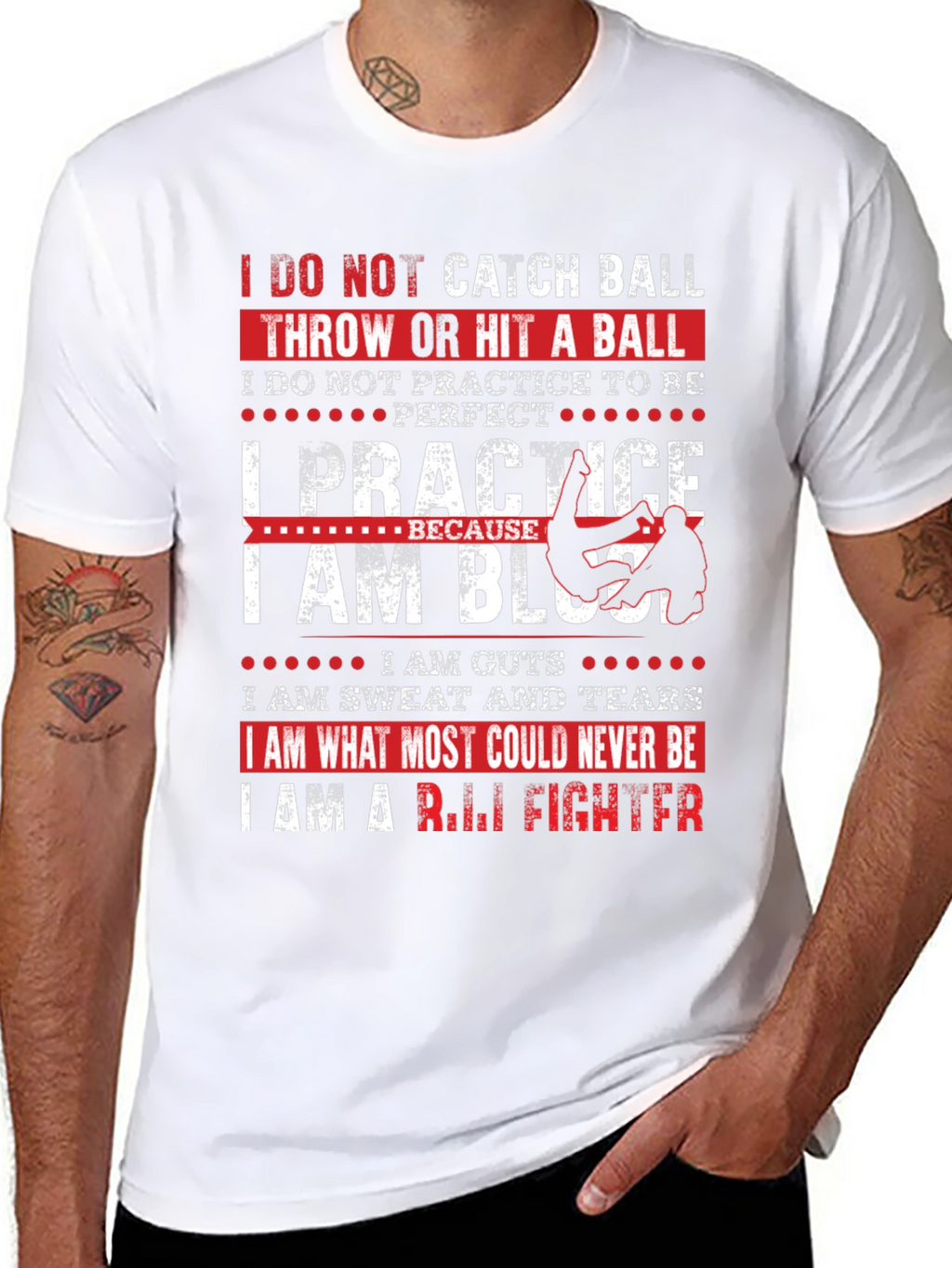 R.L.I Fighter Graphic T-Shirt