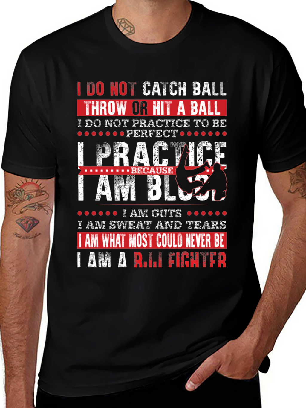 R.L.I Fighter Graphic T-Shirt