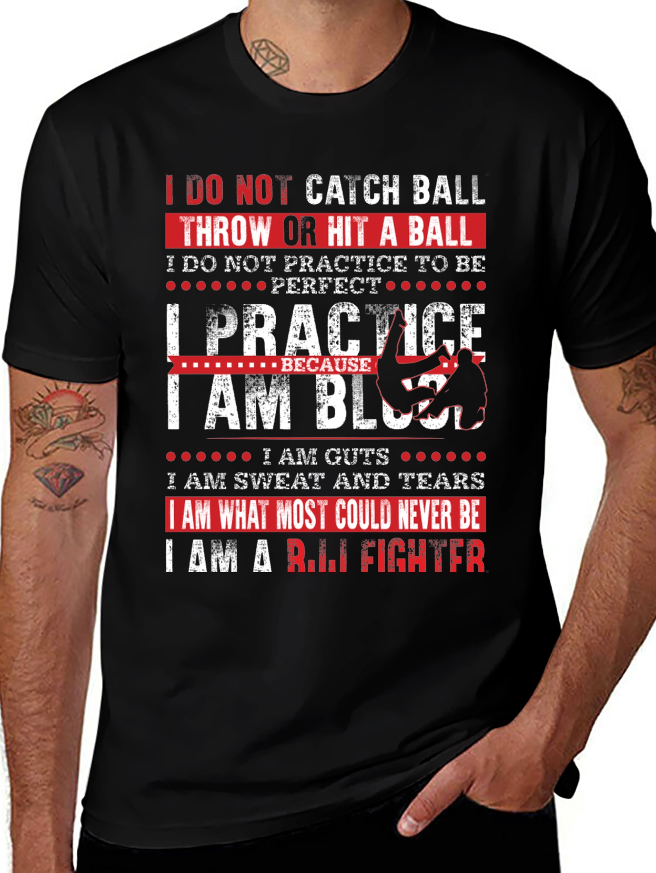 R.L.I Fighter Graphic T-Shirt