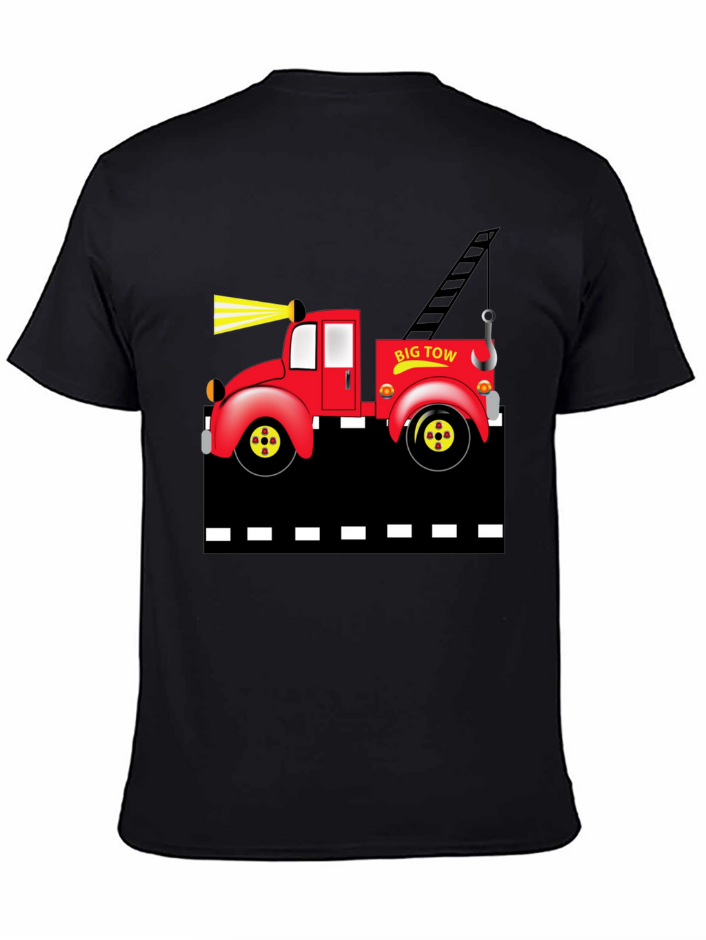 Big Tow Truck Graphic T-Shirt