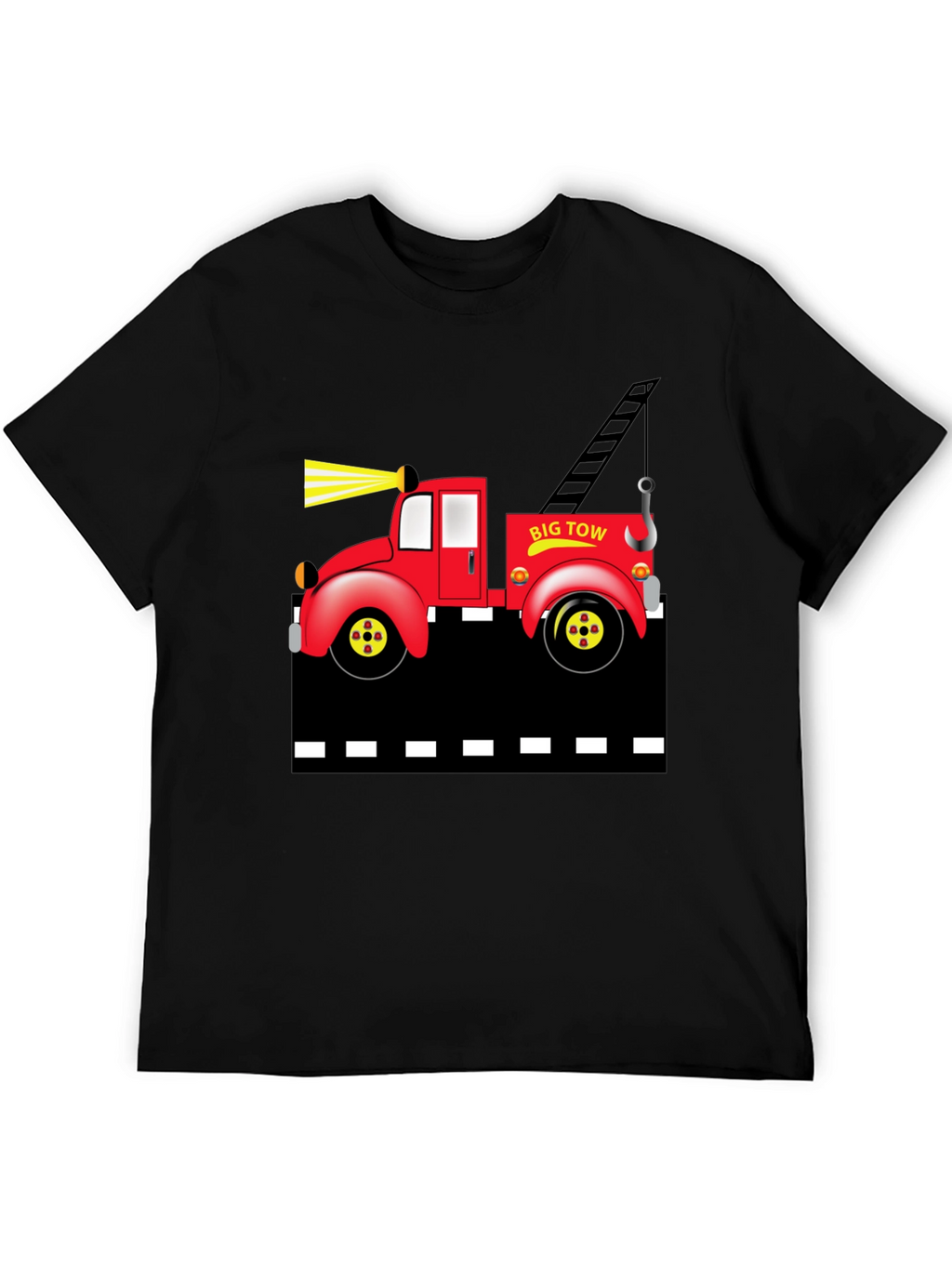 Big Tow Truck Graphic T-Shirt