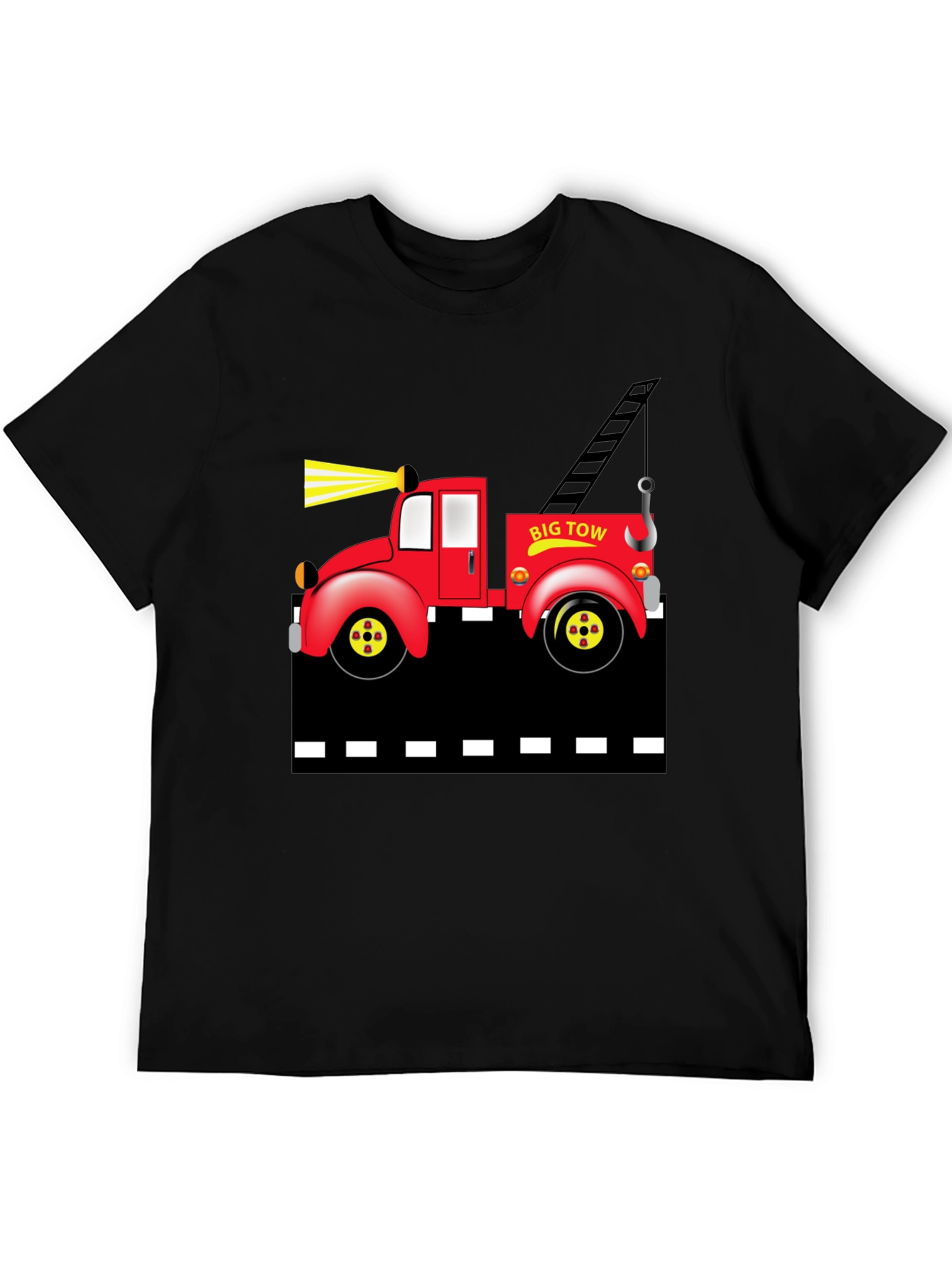 Big Tow Truck Graphic T-Shirt