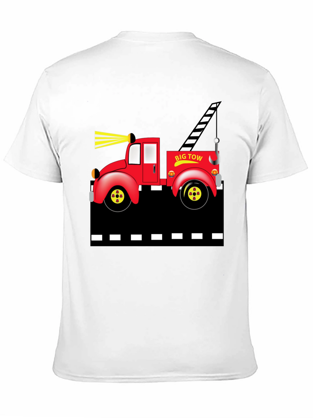 Big Tow Truck Graphic T-Shirt