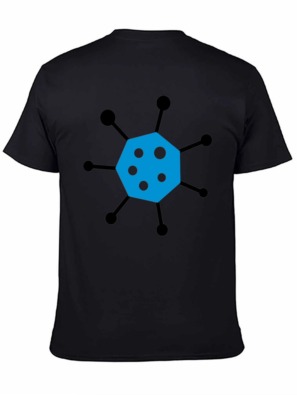 Geometric Graphic Tee - Modern Casual