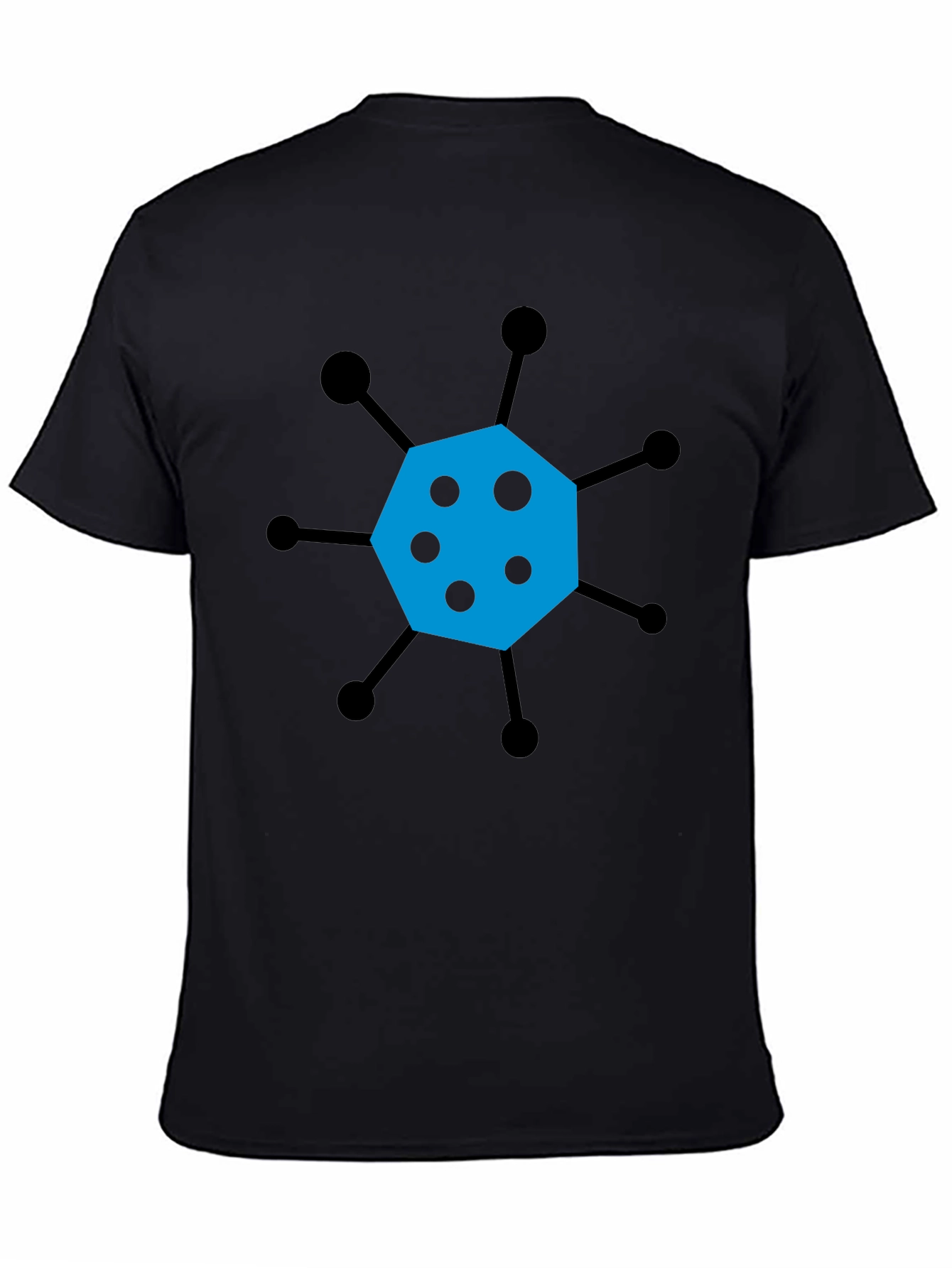 Geometric Graphic Tee - Modern Casual