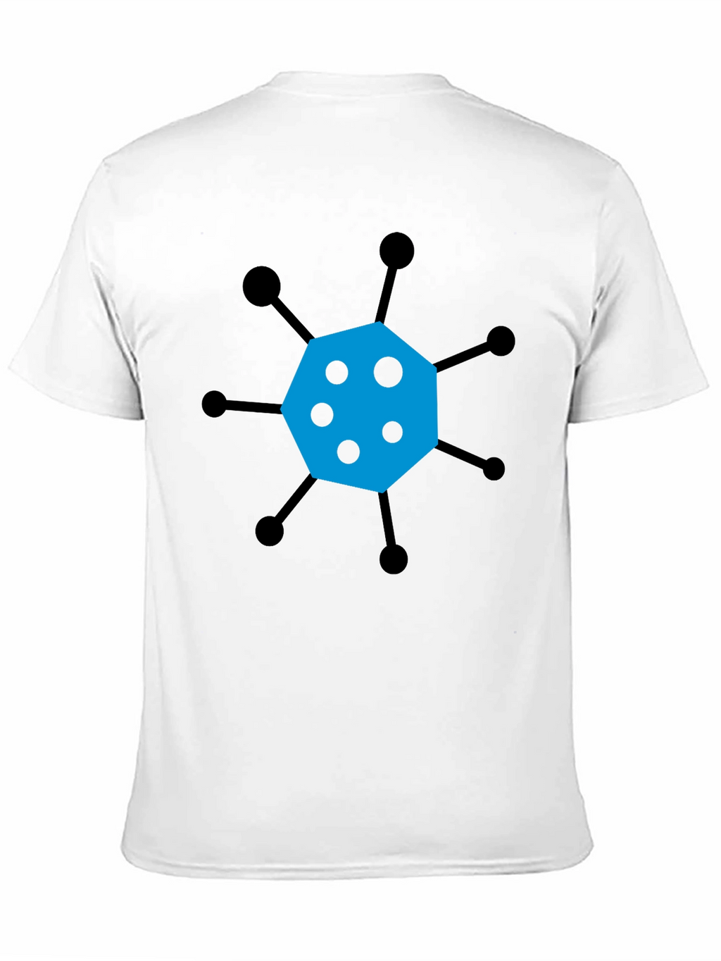 Geometric Graphic Tee - Modern Casual