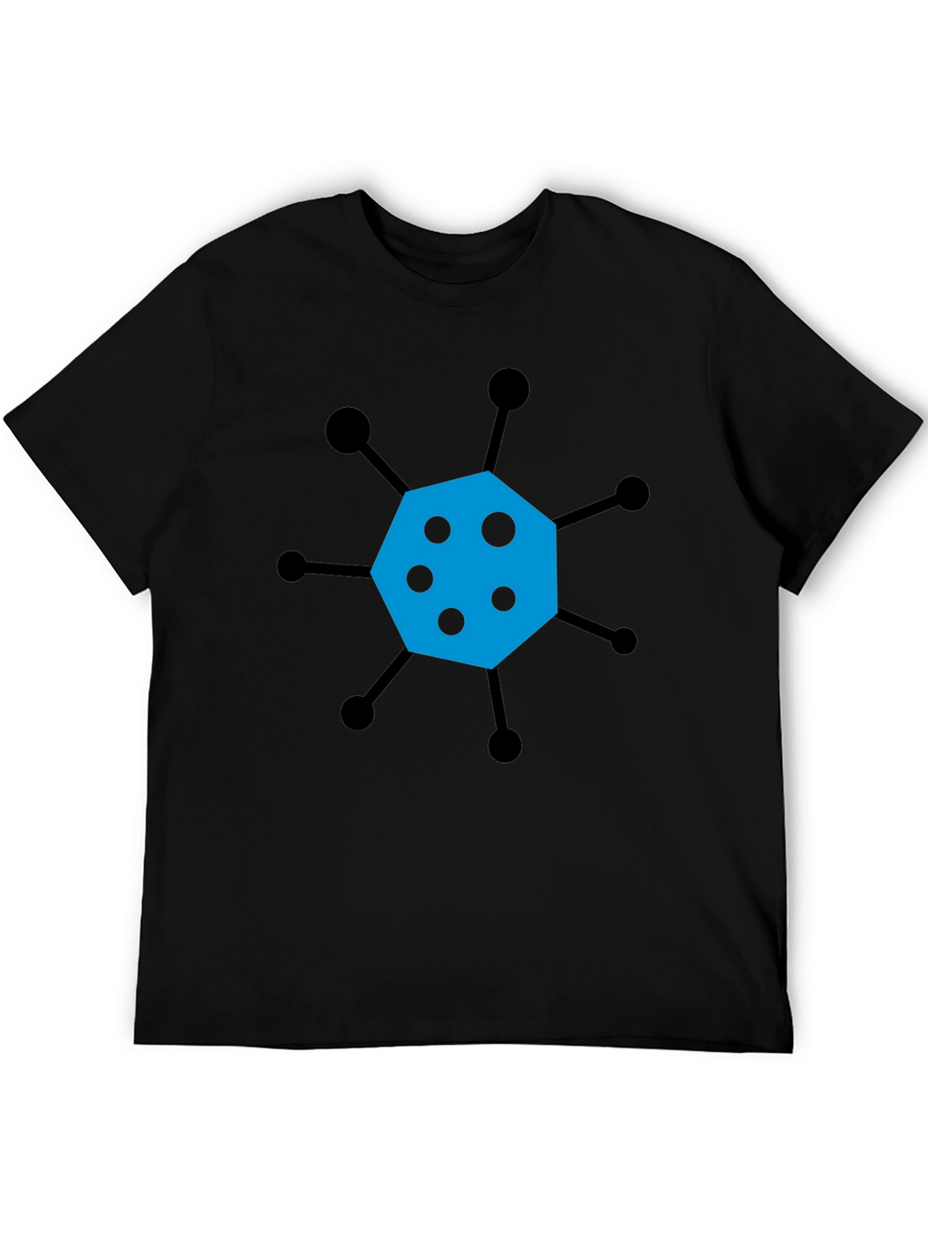 Geometric Graphic Tee - Modern Casual