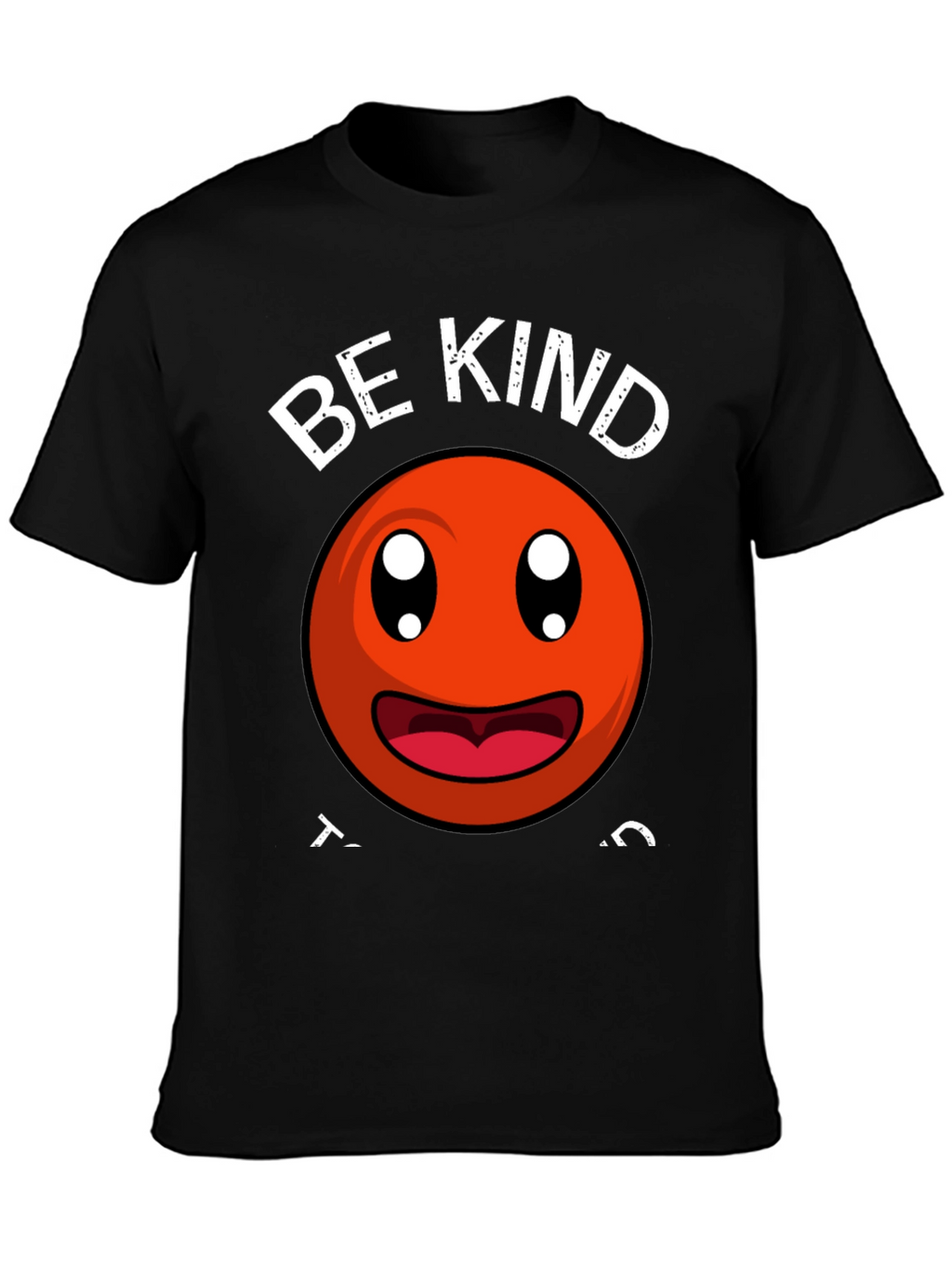 Be Kind Smiley Face Graphic T-Shirt
