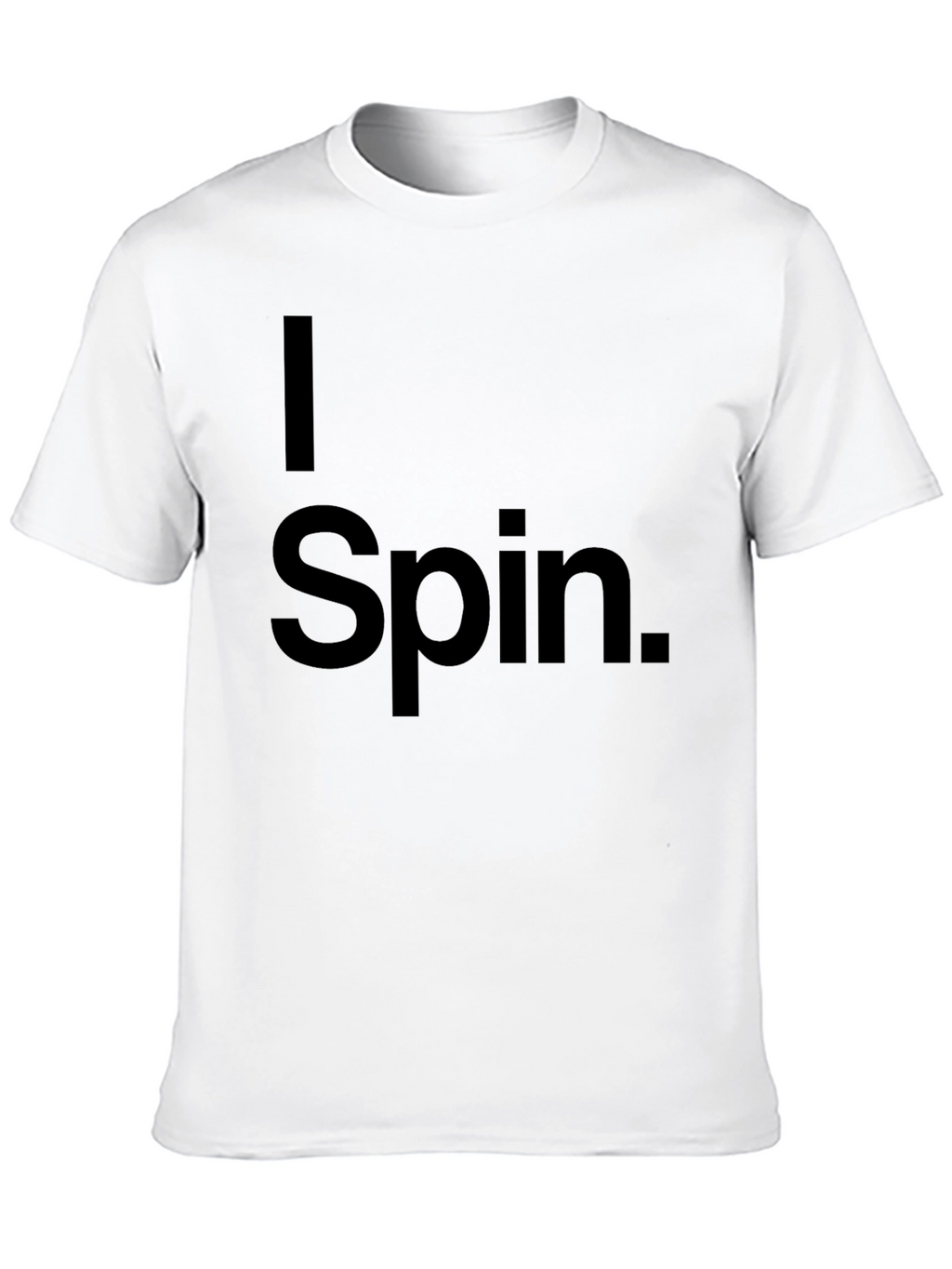 I Spin Black T-Shirt