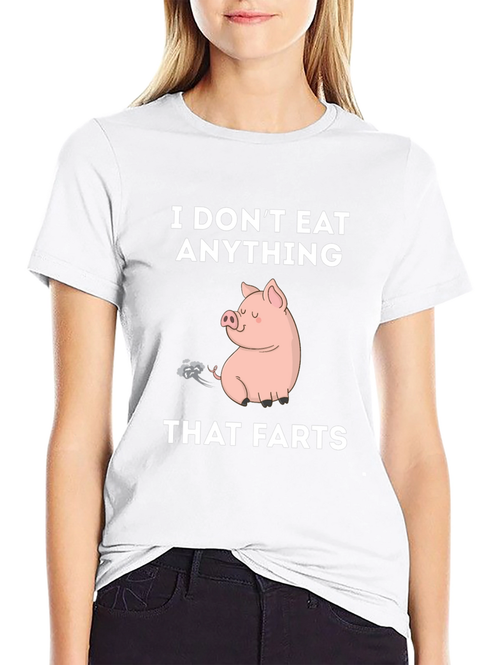 I Dont Eat Anything That Farts T-Shirt Vegan Tee