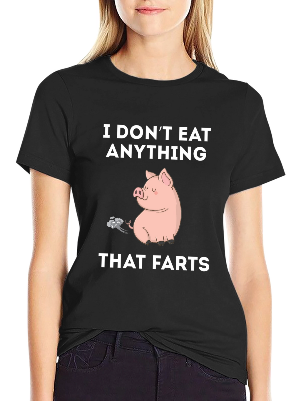 I Dont Eat Anything That Farts T-Shirt Vegan Tee