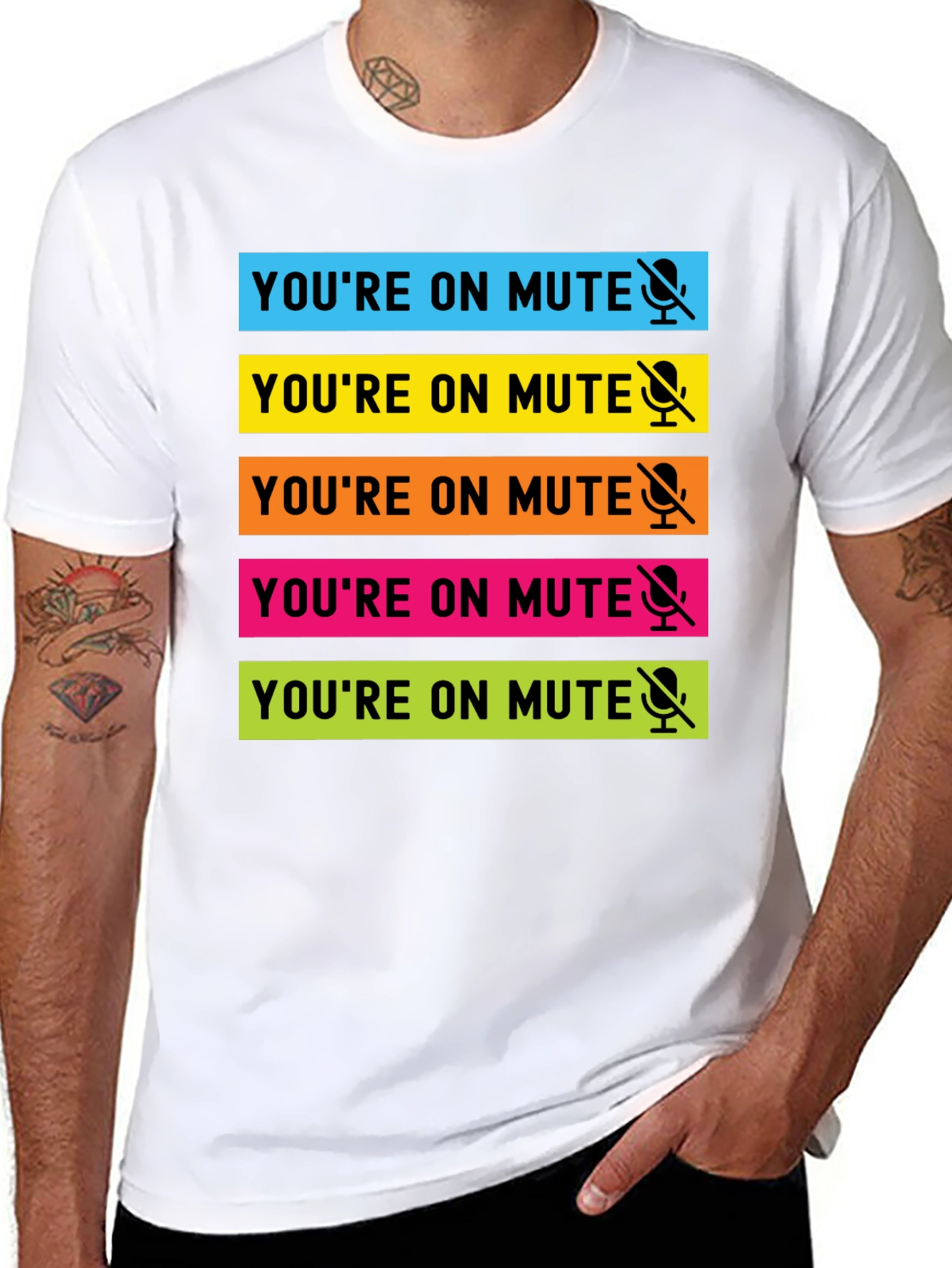 Youre on Mute T-Shirt - Funny Zoom Meeting Tee