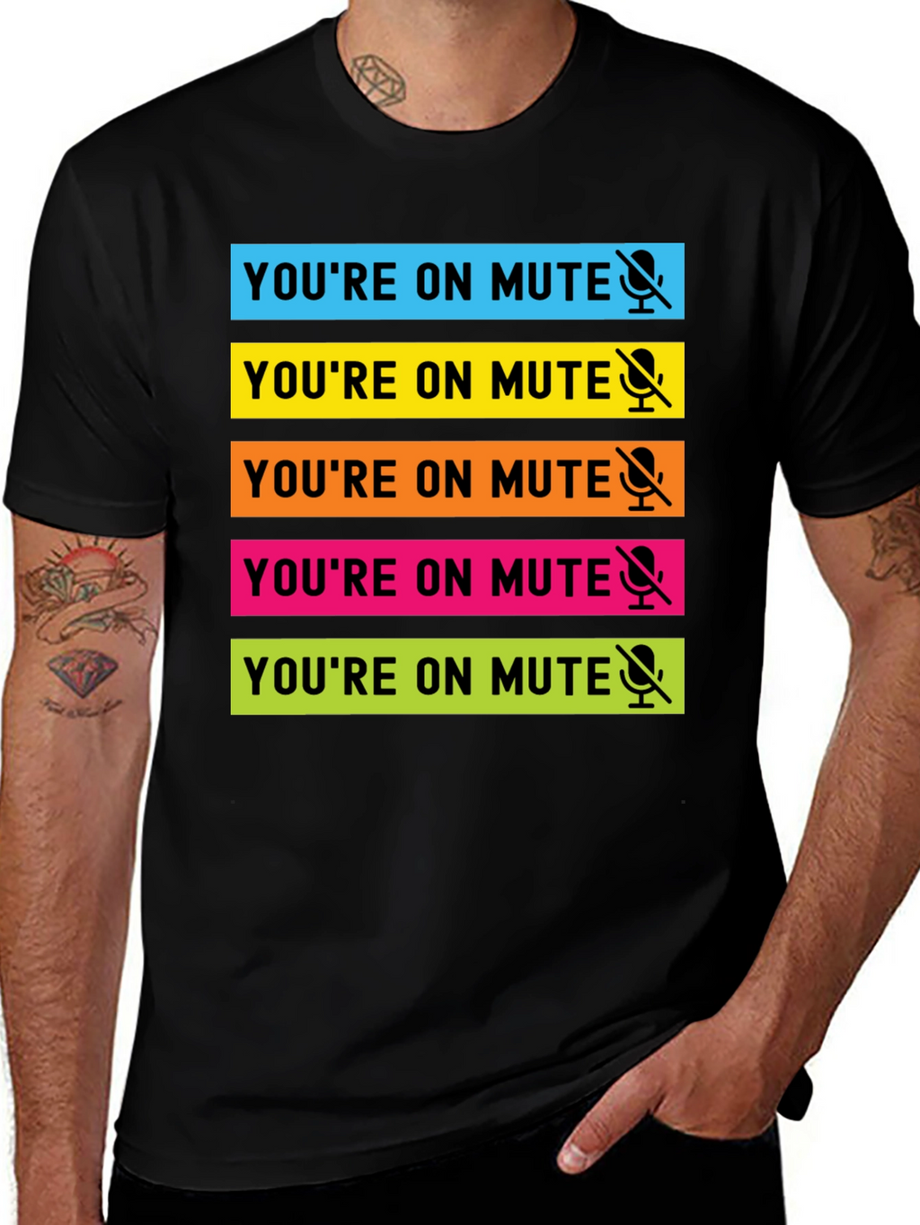 Youre on Mute T-Shirt - Funny Zoom Meeting Tee