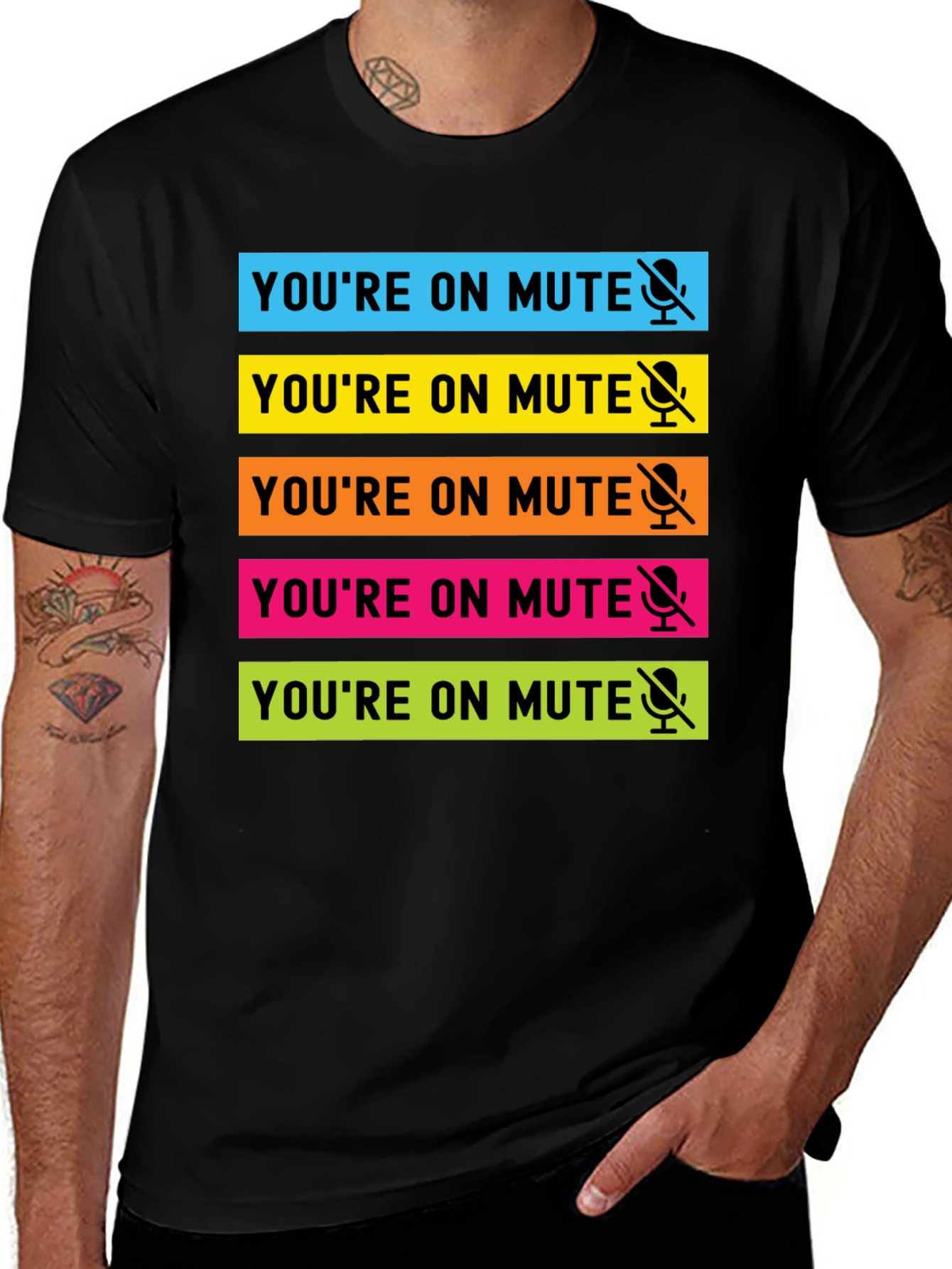 Youre on Mute T-Shirt - Funny Zoom Meeting Tee