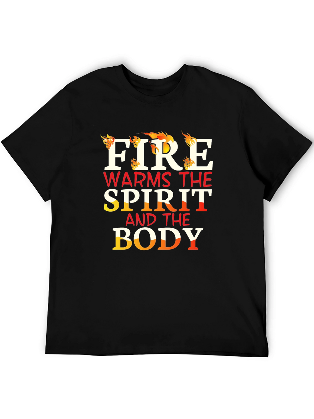 Fire Warms the Spirit Graphic Tee