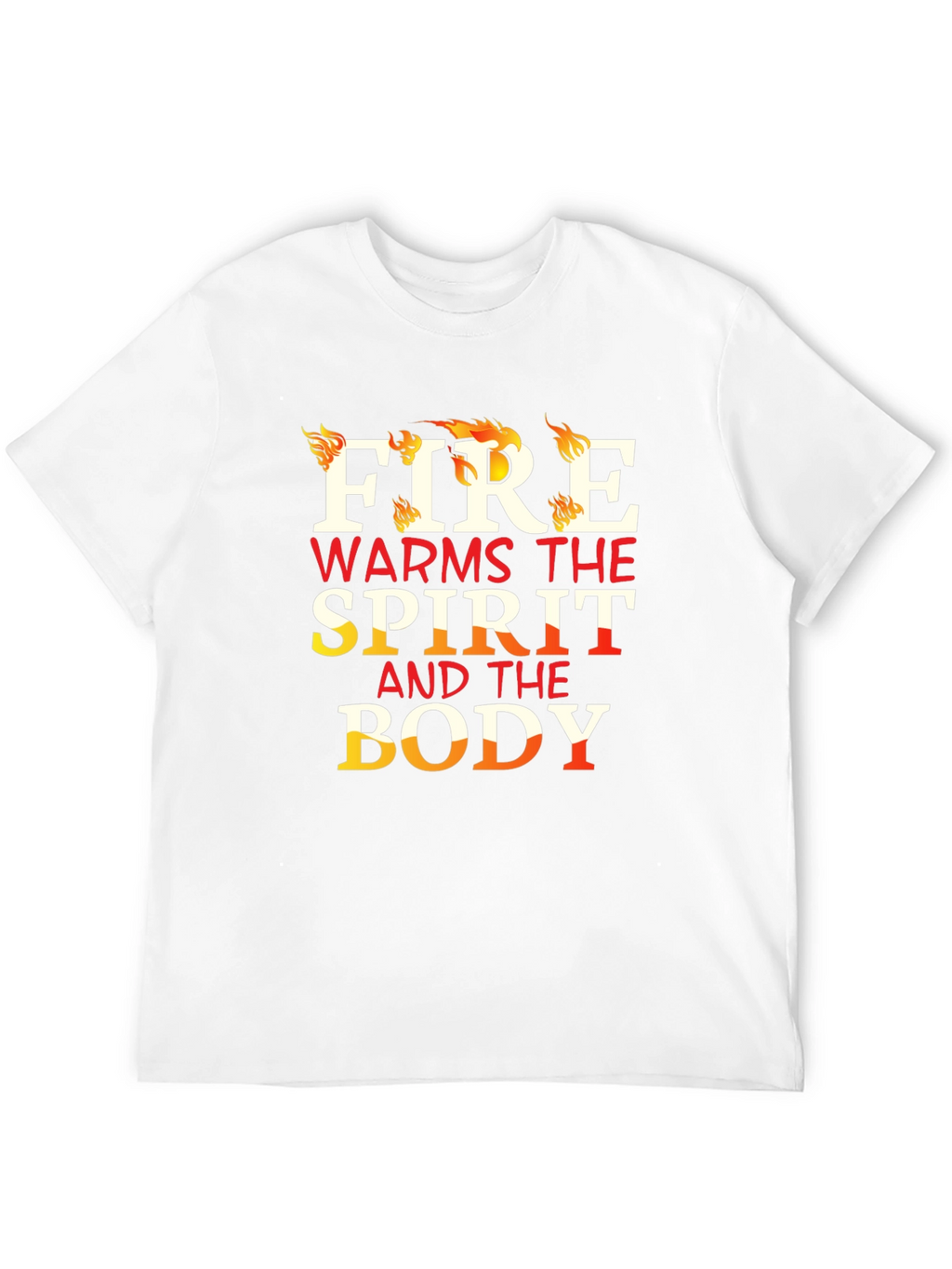 Fire Warms the Spirit Graphic Tee