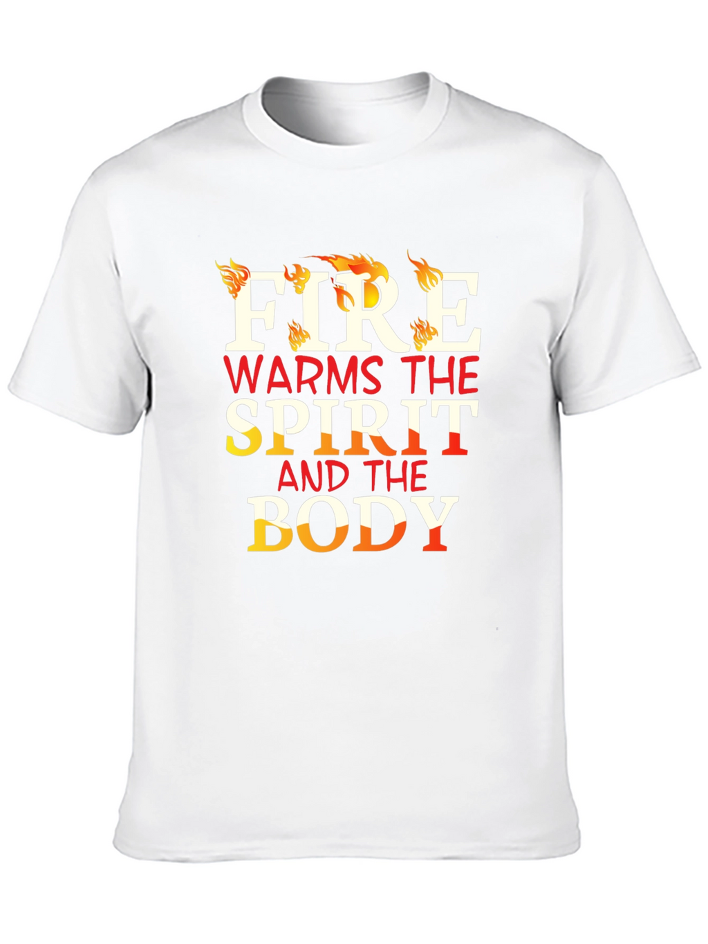 Fire Warms the Spirit Graphic Tee