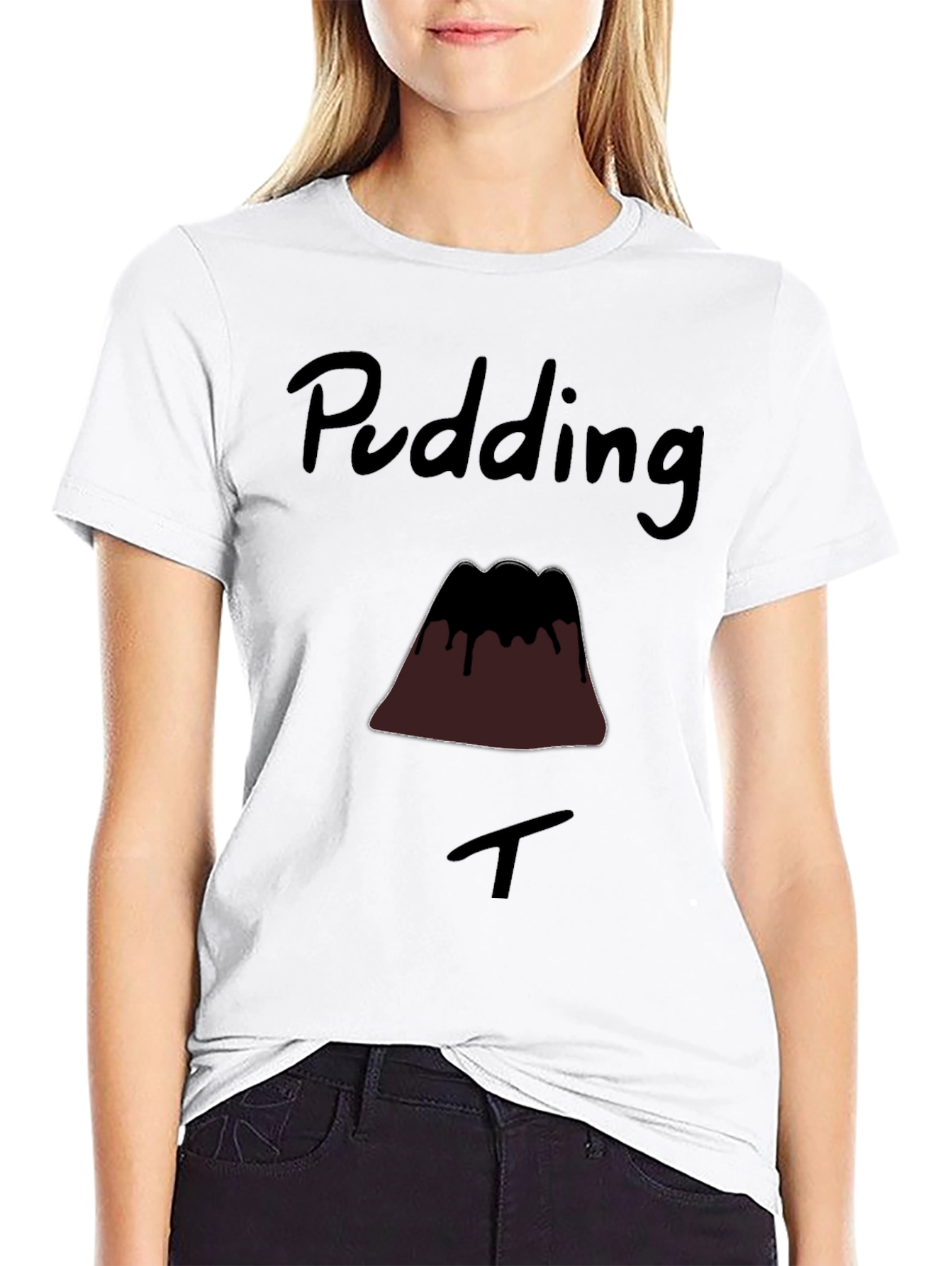 Pudding T-Shirt - Funny Dessert Tee