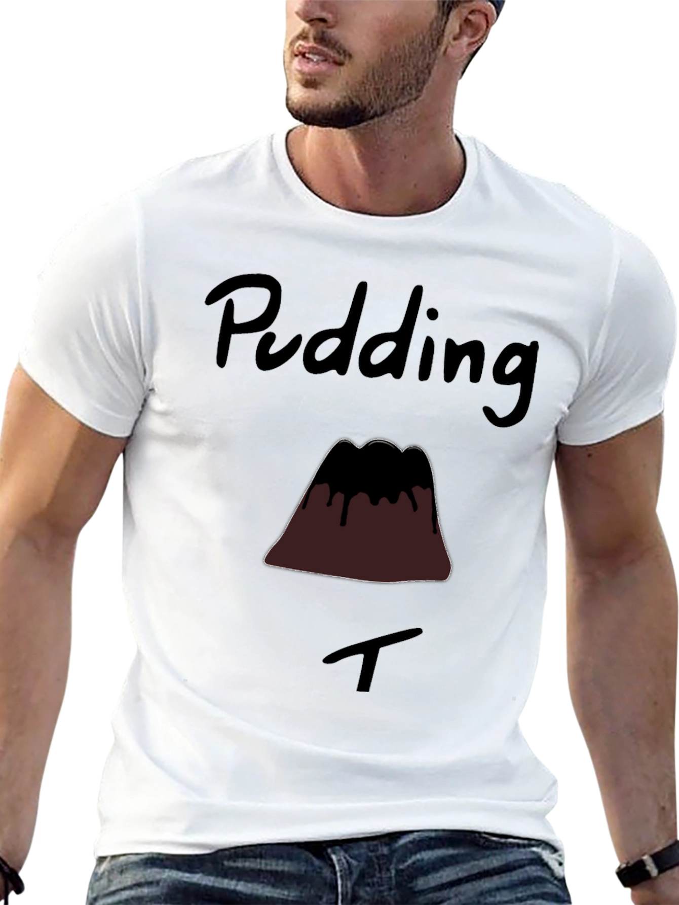Pudding T-Shirt - Funny Dessert Tee