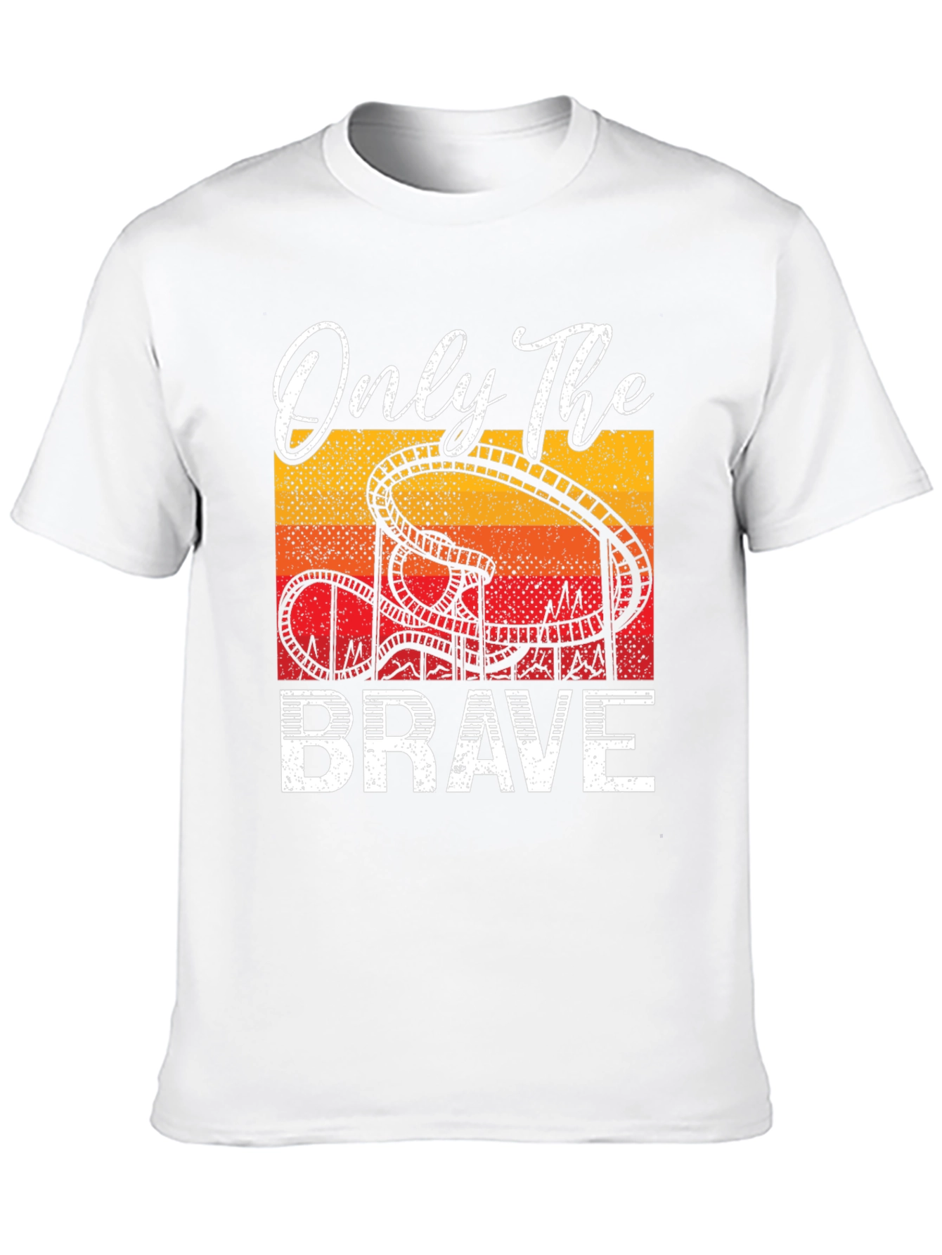 Only The Brave Roller Coaster T-Shirt