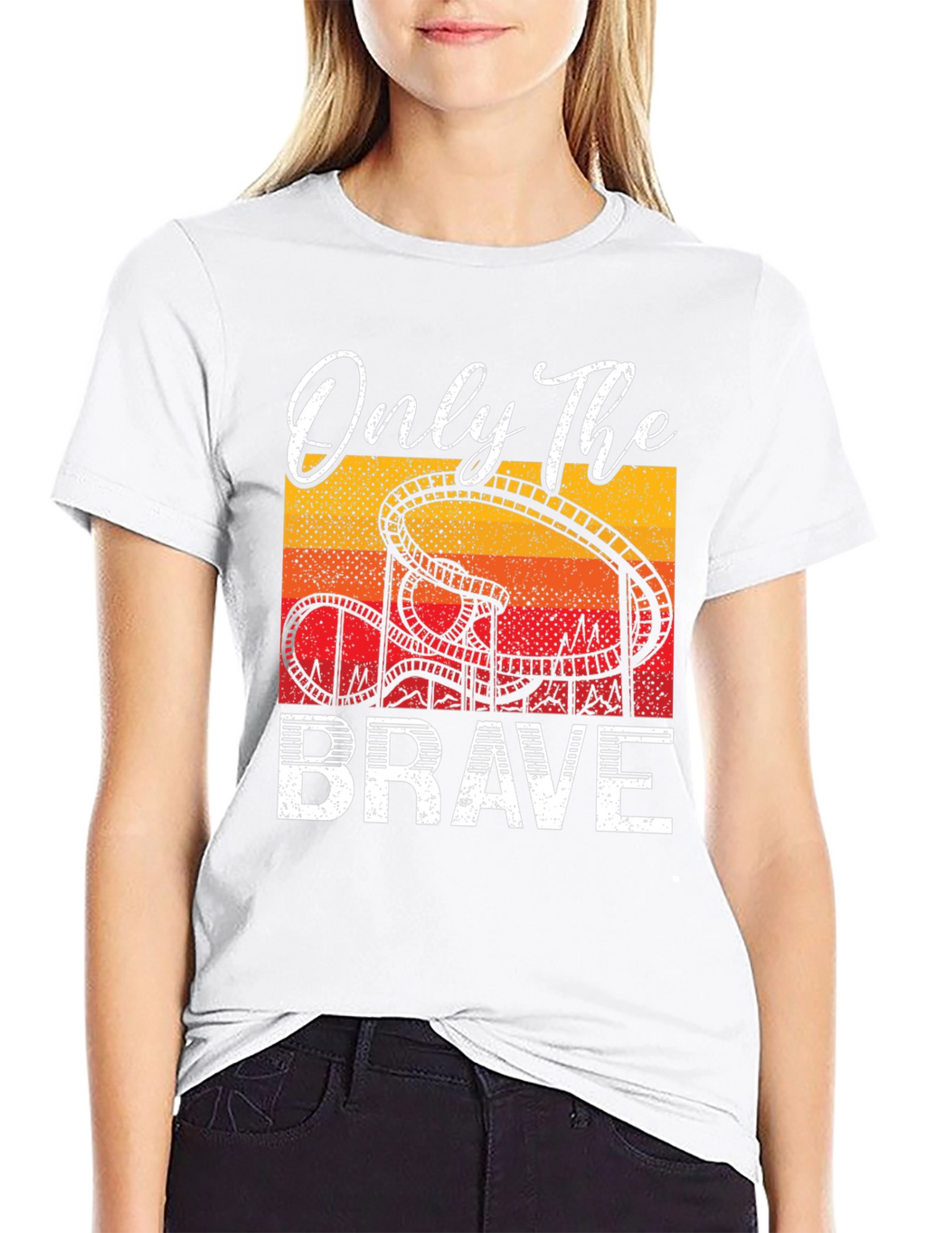 Only The Brave Roller Coaster T-Shirt
