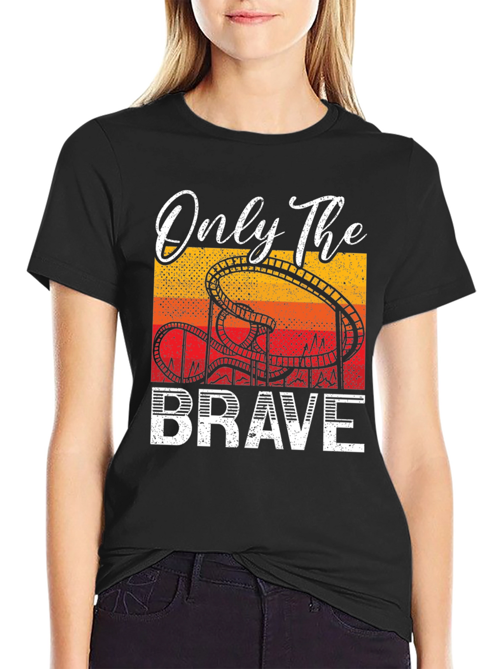 Only The Brave Roller Coaster T-Shirt