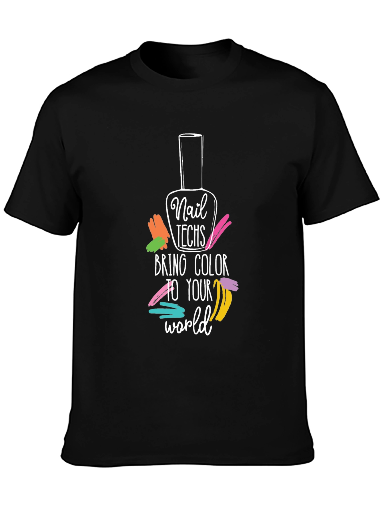 Nail Tech Color T-Shirt - Salon Apparel