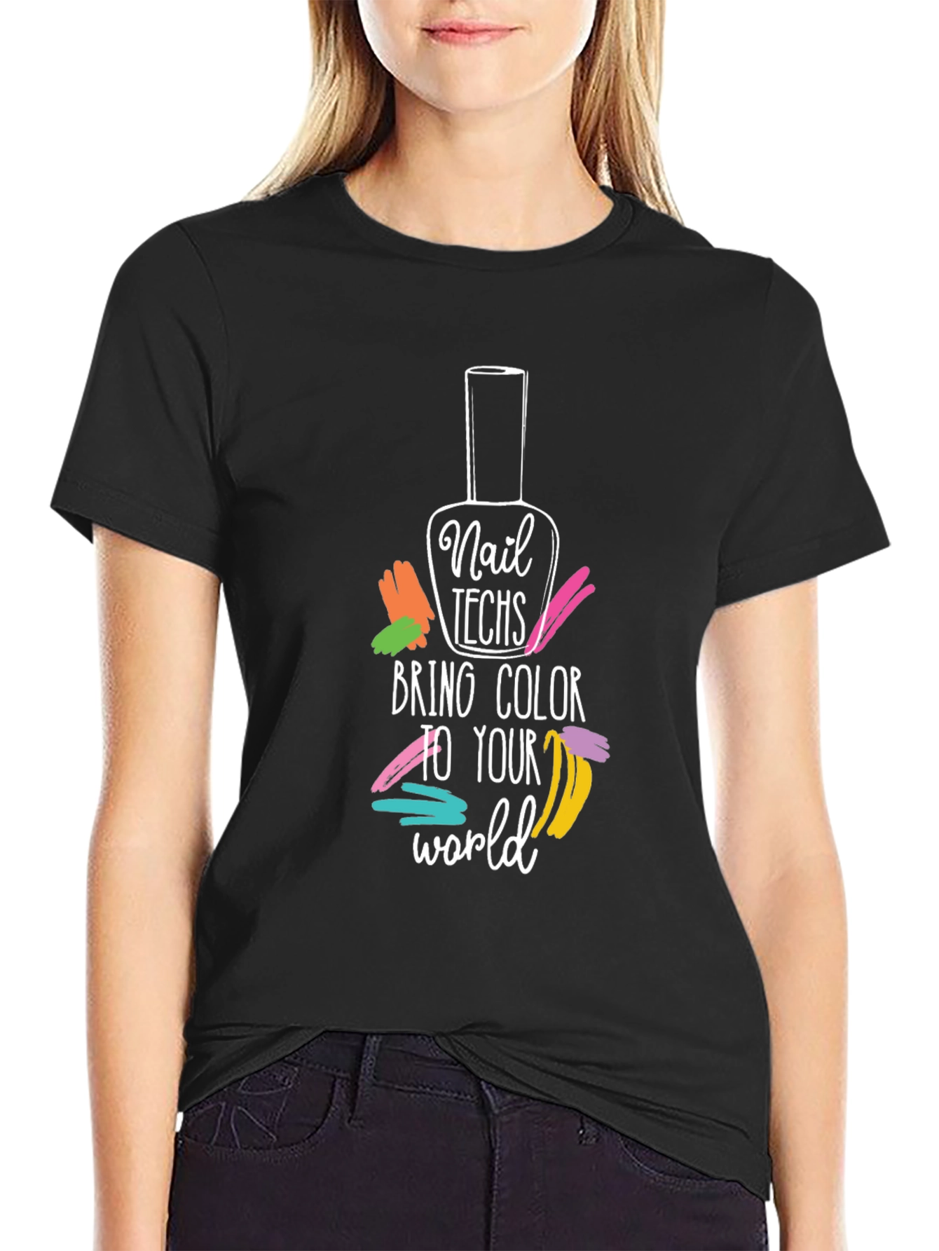 Nail Tech Color T-Shirt - Salon Apparel