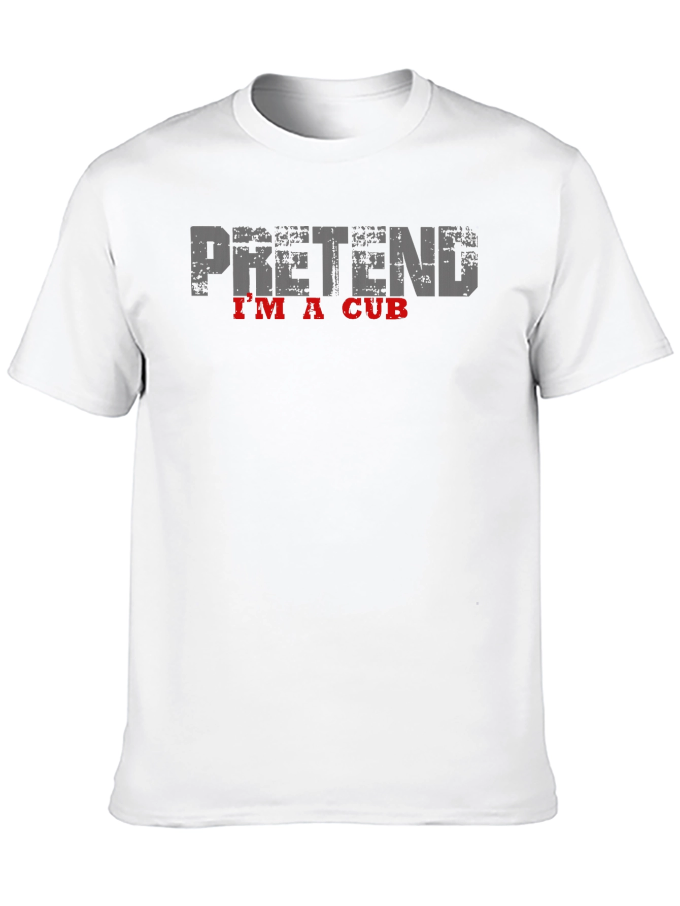 Pretend Im A Cub T-Shirt - Funny Costume Tee
