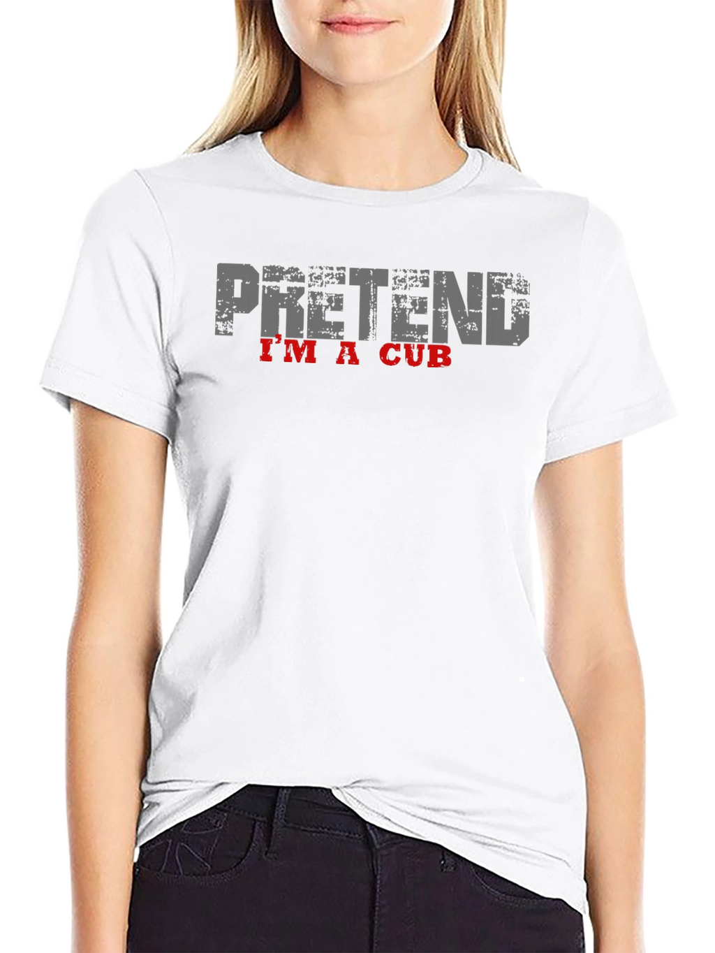 Pretend Im A Cub T-Shirt - Funny Costume Tee