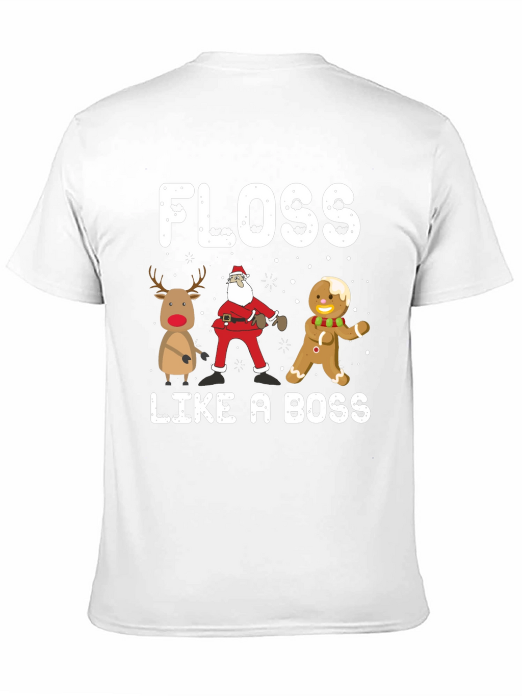Floss Like A Boss Christmas T-Shirt