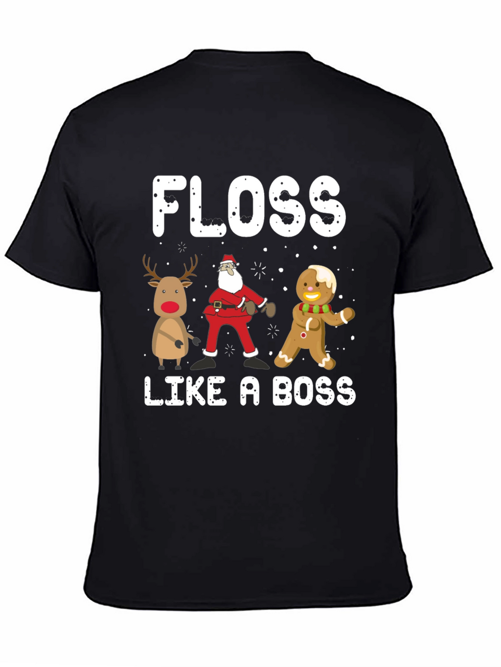 Floss Like A Boss Christmas T-Shirt