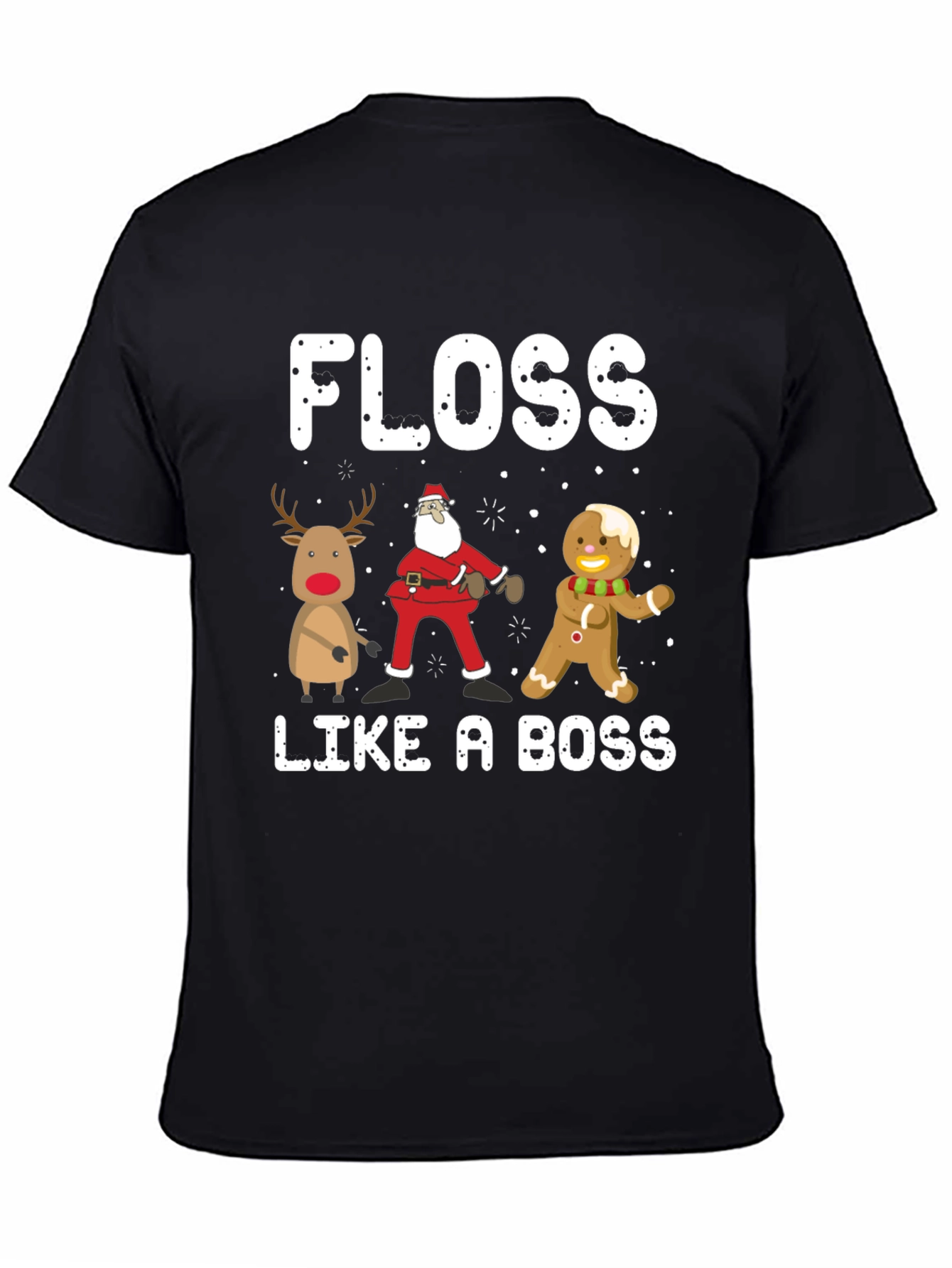 Floss Like A Boss Christmas T-Shirt